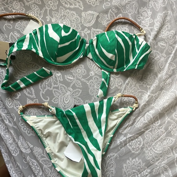 VIX Elis green bikini bnwt summer - Picture 3 of 3